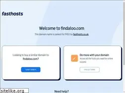 Sites similar to findaloo.com