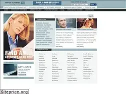 Sites similar to findanattorney.com