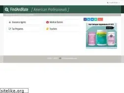 Sites similar to findandrate.com
