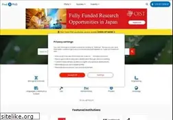 Sites similar to findaphd.com