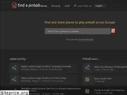 Sites similar to findapinball.com