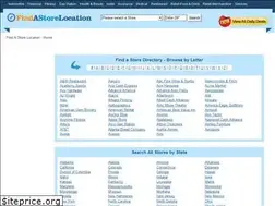 Sites similar to findastorelocation.com