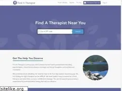 Sites similar to findatherapist.com