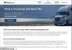 Sites similar to findatruckingjob.com