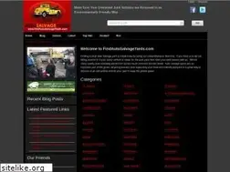Sites similar to findautosalvageyards.com