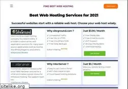Sites similar to findbestwebhosting.com