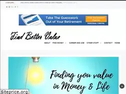 Sites similar to findbettervalue.com