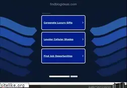 Sites similar to findblogideas.com
