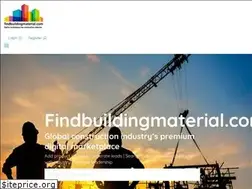 Sites similar to findbuildingmaterial.com