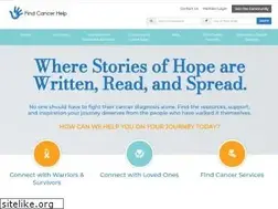 Sites similar to findcancerhelp.com