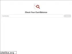 Sites similar to findcardbalance.com