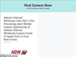 Sites similar to findcareersnow.com