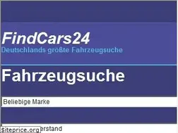 Sites similar to findcars24.de