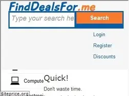 Sites similar to finddealsfor.me