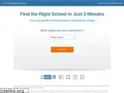 Sites similar to finddegreesonline.com