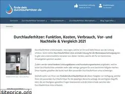 Sites similar to findedeindurchlauferhitzer.de