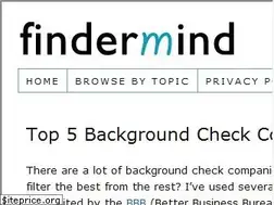Sites similar to findermind.com