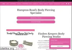 Sites similar to finderskeepersbodypiercing.com
