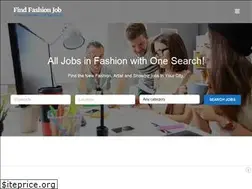 Sites similar to findfashionjob.com