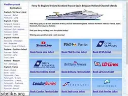 Sites similar to findferry.co.uk