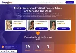 Sites similar to findforeignbride.com