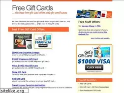 Sites similar to findfreegiftcards.com