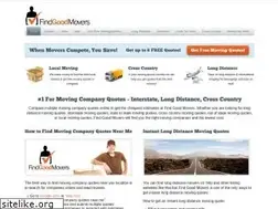 Sites similar to findgoodmovers.net