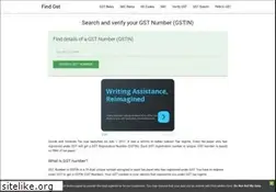 Sites similar to findgst.in
