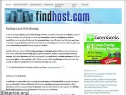 Sites similar to findhost.com