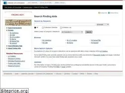 Sites similar to findingaids.loc.gov