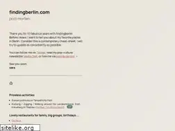 Sites similar to findingberlin.com