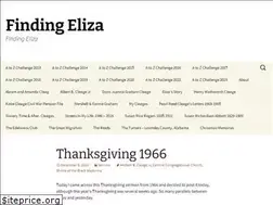 Sites similar to findingeliza.com