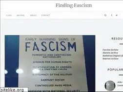 Sites similar to findingfascism.com