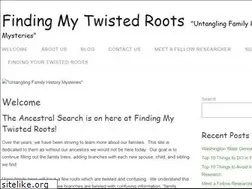 Sites similar to findingmytwistedroots.com