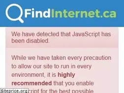 Sites similar to findinternet.ca
