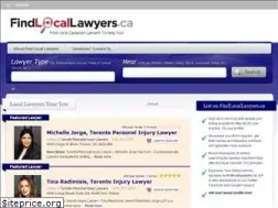Sites similar to findlocallawyers.ca