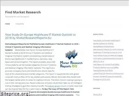 Sites similar to findmarketresearch.org