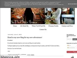 Sites similar to findmeinflorence.blogspot.com