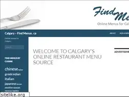 Sites similar to findmenus.ca