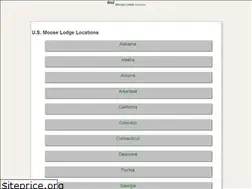 Sites similar to findmooselodgelocations.com