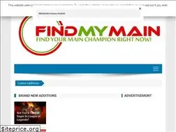 Sites similar to findmymain.com