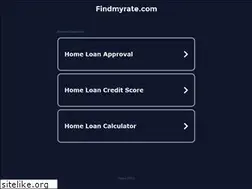 Sites similar to findmyrate.com