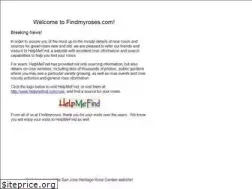 Sites similar to findmyroses.com