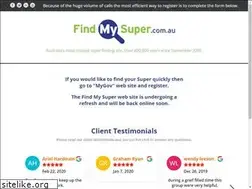 Sites similar to findmysuper.com.au