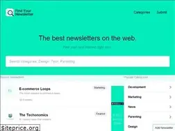 Sites similar to findnewsletters.com