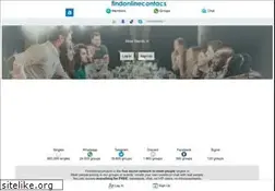 Sites similar to findonlinecontacts.com