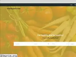Sites similar to findorganicfood.net