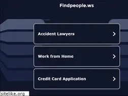 Sites similar to findpeople.ws