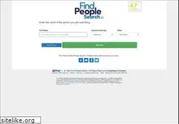 Sites similar to findpeoplesearch.com
