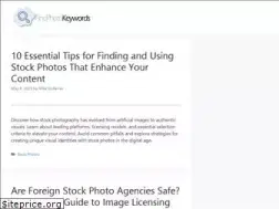 Sites similar to findphotokeywords.com